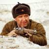 На съемках фильма "28 панфиловцев"