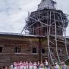 На съемках фильма "Атлантида Русского Севера"