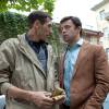 Игорь Савочкин и Артем Осипов на съемках сериала "Лучше не бывает"