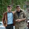 Артем Осипов и Игорь Савочкин на съемках сериала "Лучше не бывает"