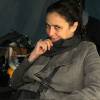 Екатерина Шагалова на съемках фильма "Сводные судьбы"