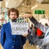 Илья Гимрат-Курик на съемках сериала "Вечный отпуск"