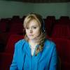 Анна Михалкова на съемках фильма "Частица вселенной"