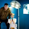Андрей Свиридов и Лора Резникова на съемках сериала "Пятая стража. Схватка"
