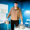 Андрей Свиридов на съемках сериала "Пятая стража. Схватка"