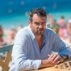 Павел Делонг на съемках сериала "Пляж. Жаркий сезон"