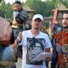 Санжар Мадиев на съемках сериала "Золотая Орда"