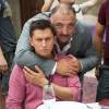 Павел Прилучный на съемках фильма "Килиманджара"