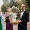На съемках фильма "Любимая учительница"