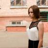 Анна Адамович на съемках фильма "Любимая учительница"
