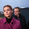 Любовь Толкалина на съемках сериала "Секретарша"