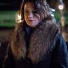 Ксения Лаврова-Глинка на съемках сериала "Секретарша"