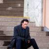 Ехезкель Лазаров на съемках сериала "Менталист"