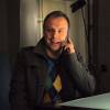 Валентин Кузнецов на съемках фильма "Улыбка Лиса"