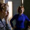 Юлия Тельпухова на съемках сериала "Свидетели"