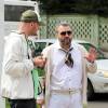 Рамиль Сабитов на съемках сериала "Большие деньги"