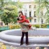 На съемках фильма "Портрет женщины в красном"