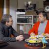 На съемках фильма "Семейные радости Анны"