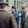 Кирилл Гребенщиков, Марина Ворожищева на съемках сериала "Заступники"