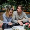 Кирилл Кяро, Мария Зыкова на съемках сериала "Живой"