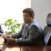 Михаил Полицеймако на съемках сериала "Шелест. Большой передел"