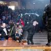 На съемках фильма "Последнее испытание"