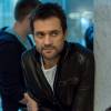 Дмитрий Миллер на съемках сериала "Жестокий мир мужчин"