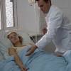 Анна Арланова на съемках сериала "Чернов"