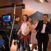 Даниил Воробьев на съемках сериала "Сальса"