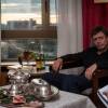 Павел Майков на съемках фильма "Икра"