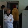 Анна Михалкова на съемках фильма "Эпидемия"