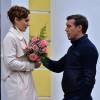 Олег Чернов, Наталья Высочанская на съемках сериала "Инспектор Купер. Невидимый враг"
