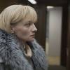 Екатерина Вилкова на съемках фильма "Холодные берега"