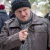 Александр Обласов на съемках фильма "Убить босса"