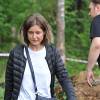 Дарья Савельева на съемках фильма "Обычная женщина. Нерассказанная история"