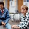 Дмитрий Бурукин на съемках фильма "Совсем чужие"