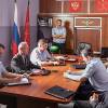 На съемках фильма "Адмиралы района"