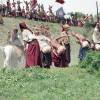 На съемках фильма "Тарас Бульба"