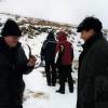 На съемках фильма "Тарас Бульба"