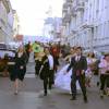 На съемках фильма "Четыре таксиста и собака 2"