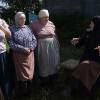 На съемках фильма "Агитбригада "Бей врага!""