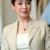 Анна Большова на съемках сериала "Сваха"