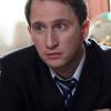 Оскар Кучера на съемках сериала "Мужчина во мне"