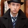 Оскар Кучера на съемках сериала "Мужчина во мне"