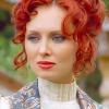 Елена Ксенофонтова на съемках фильма "Сатисфакция"
