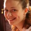 Ксения Ильясова на съемках сериала "Городской романс"