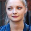 Екатерина Вилкова на съемках фильма "Вербное воскресенье"