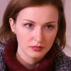 Анна Тараторкина на съемках фильма "Земля людей"