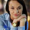 Мария Берсенева на съемках сериала "Маргоша"
