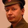 Дмитрий Язов на съемках фильма "Исаев"